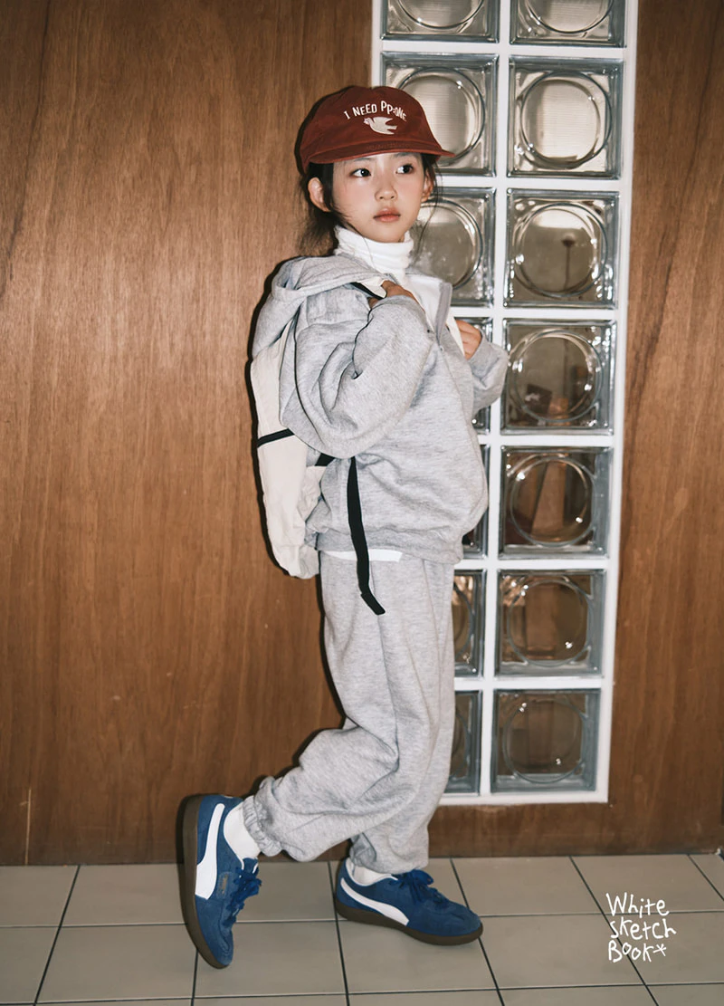 Hug Fleece Hooded Zip-Up by Whitesketchbook for Child - view 9