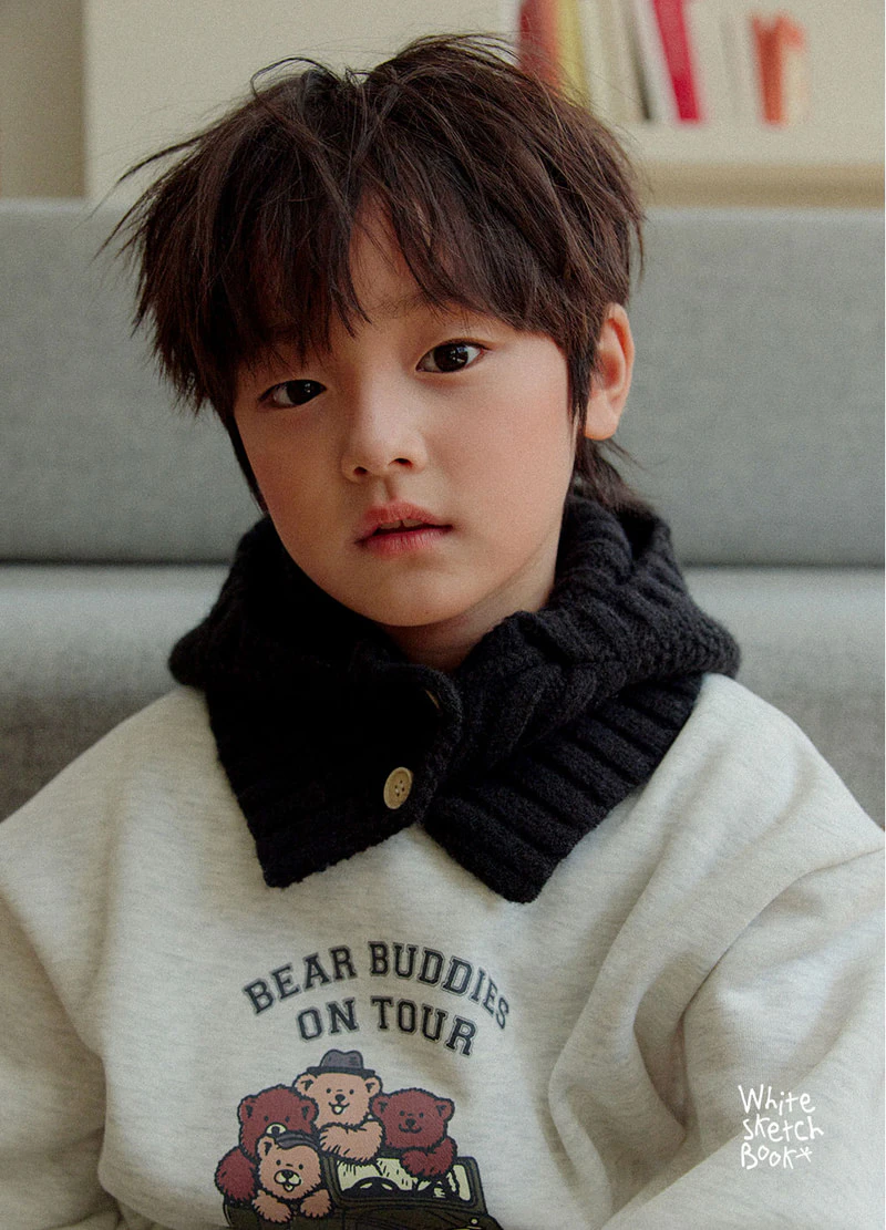 Bear Tour Fleece Sweatshirt by Whitesketchbook for Child - view 9