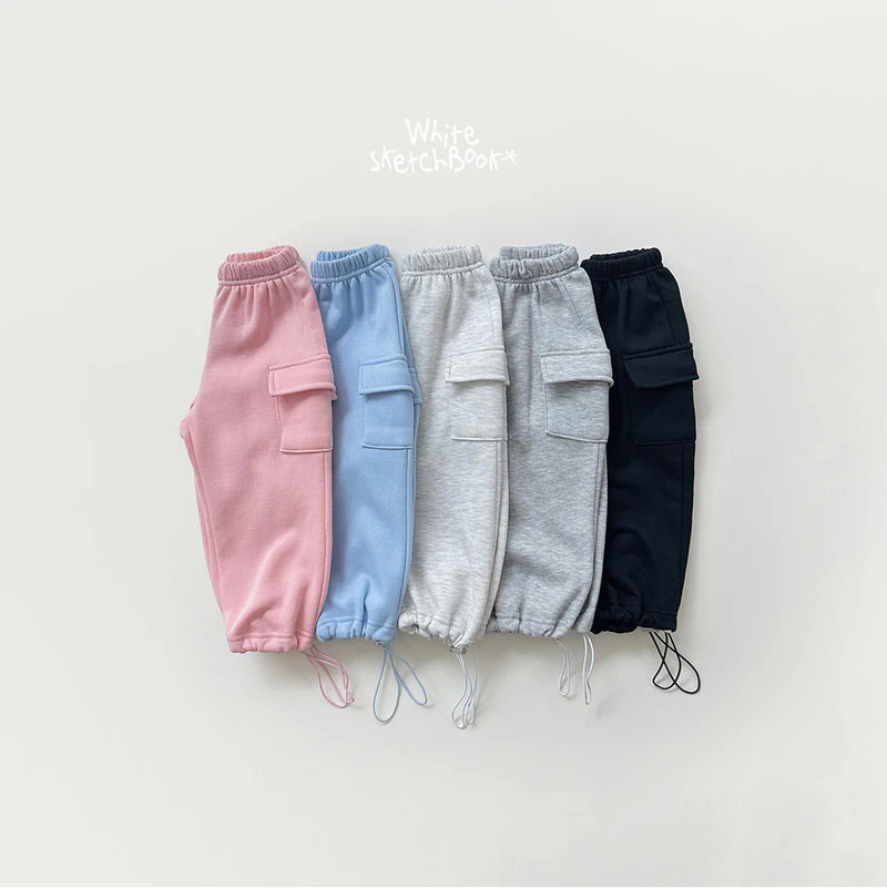 Fleece String Cargo Pants by Whitesketchbook for Child - view 12