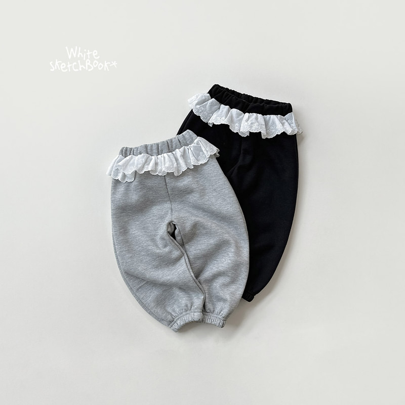 Rosy Fleece Frill Pants by Whitesketchbook for Child - view 11