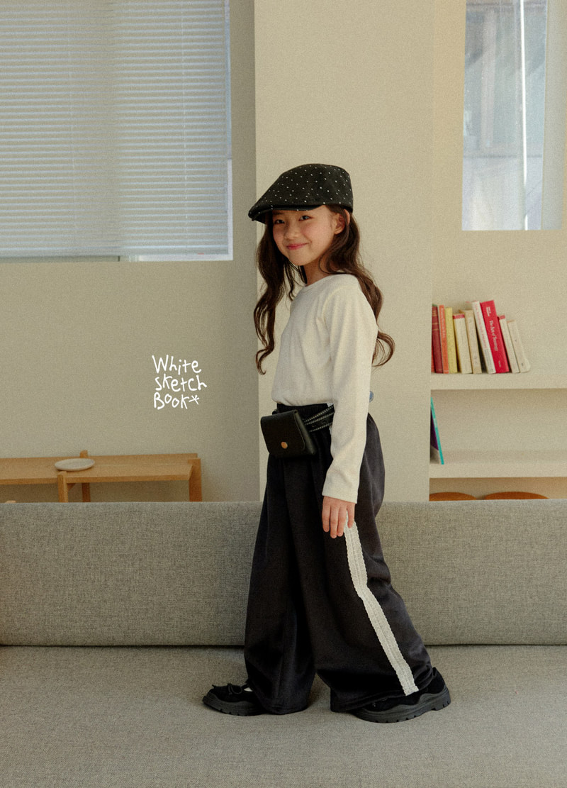 Lace Velour Pants by Whitesketchbook for Child - view 8