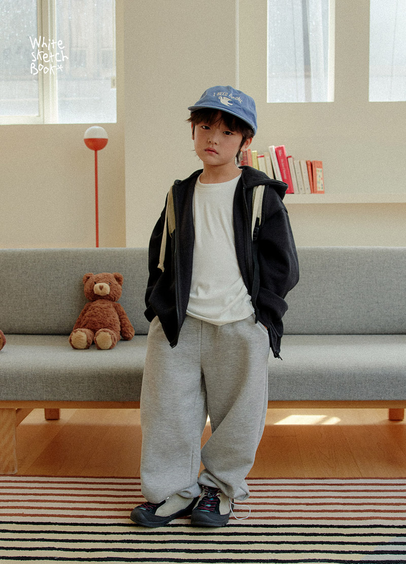 Mir Fleece String Pants by Whitesketchbook for Child - view 7