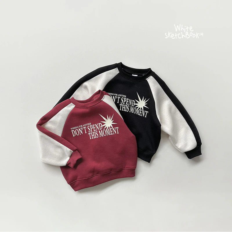 Donut Color Block Fleece Sweatshirt by Whitesketchbook for Child - view 11