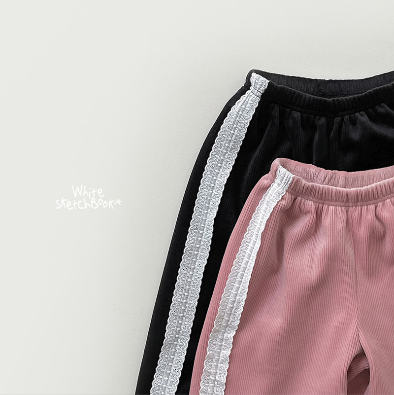 Lace Velour Pants by Whitesketchbook for Child - view 11