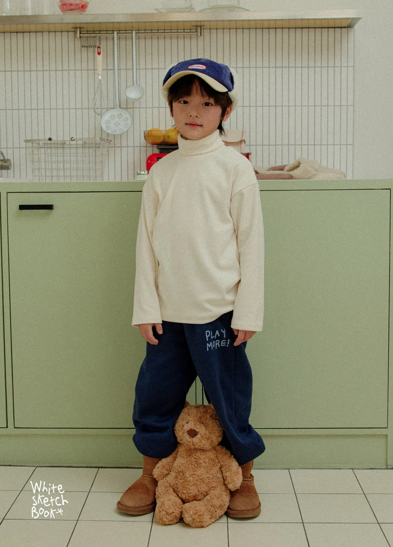 Clay Fleece Jogger Pants by Whitesketchbook for Child - view 4
