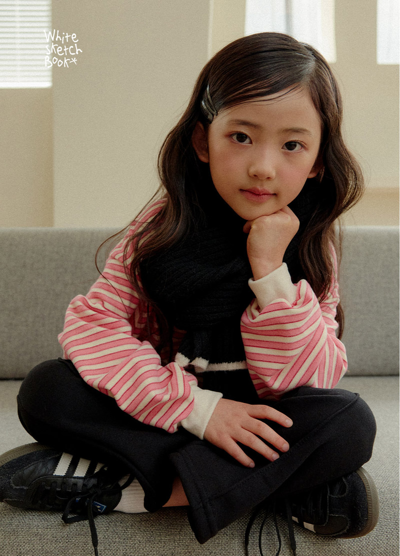Pintuck Fleece Bootcut Pants by Whitesketchbook for Child - view 9