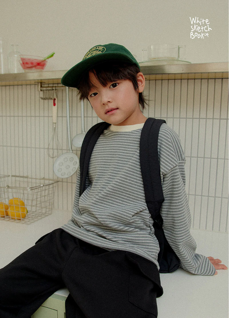 Pippi Fleece Color Block Tee by Whitesketchbook for Child - view 3