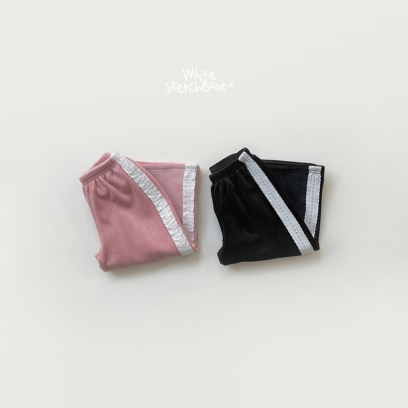 Lace Velour Pants by Whitesketchbook for Child - view 12