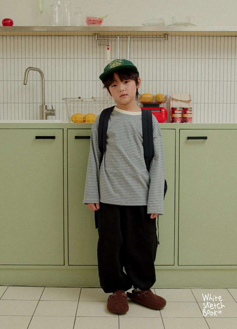 Pocket Fleece Cargo Pants by Whitesketchbook for Child - view 5
