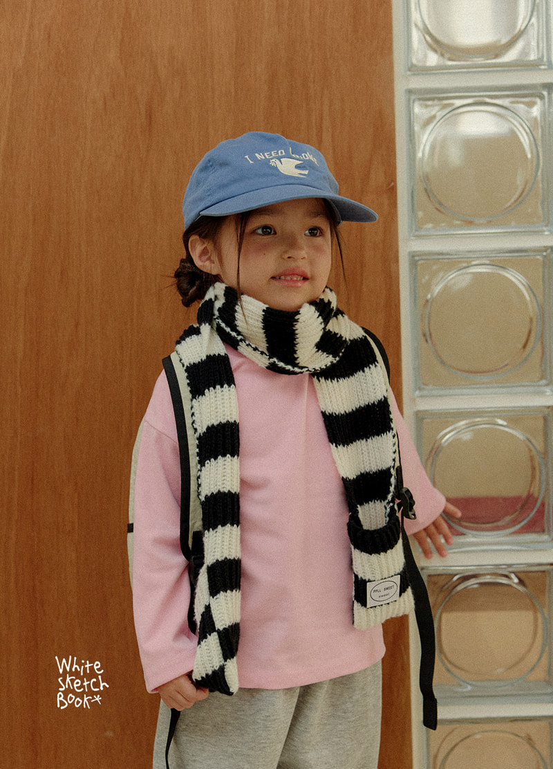 New Half Neck Peach Turtleneck by Whitesketchbook for Child - view 12