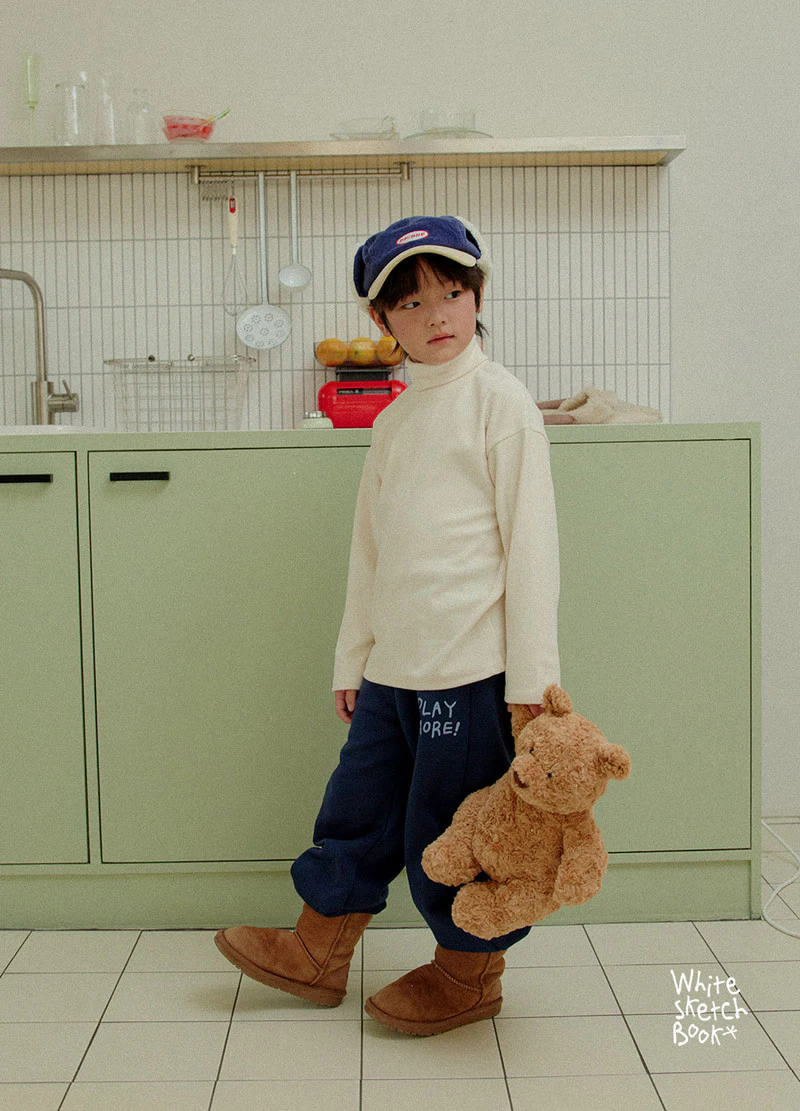 Clay Fleece Jogger Pants by Whitesketchbook for Child - view 5
