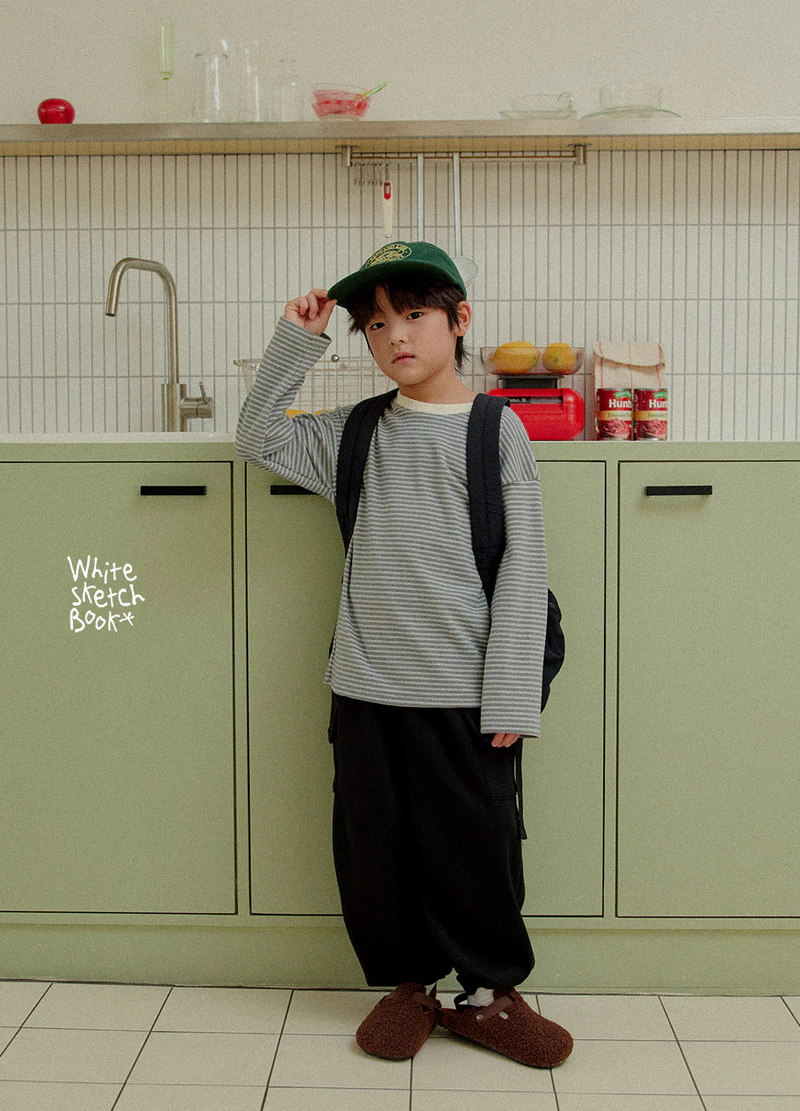 Pippi Fleece Color Block Tee by Whitesketchbook for Child - view 4
