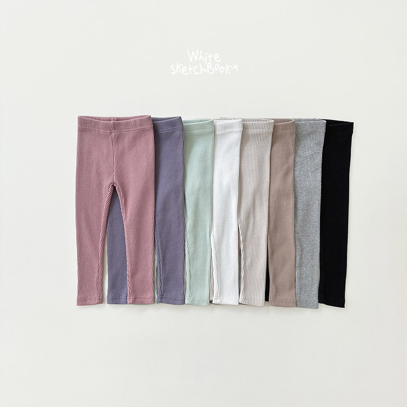 Ribbed Leggings by Whitesketchbook for Child - view 1