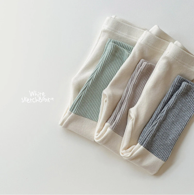 New Ribbed Color Block Leggings by Whitesketchbook for Child - view 12