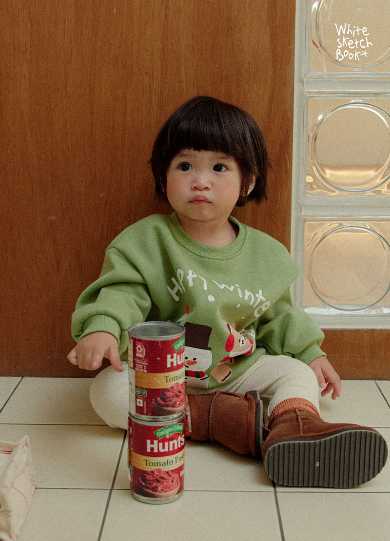 Snow Fleece Sweatshirt by Whitesketchbook for Child - view 8