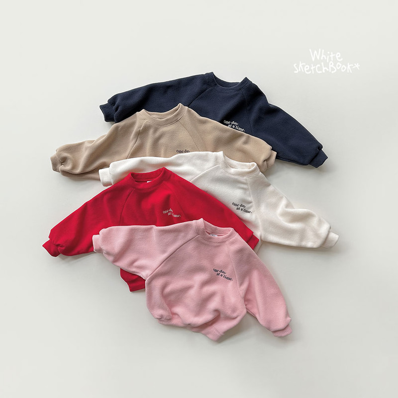 One Day Fleece Sweatshirt by Whitesketchbook for Child - view 12