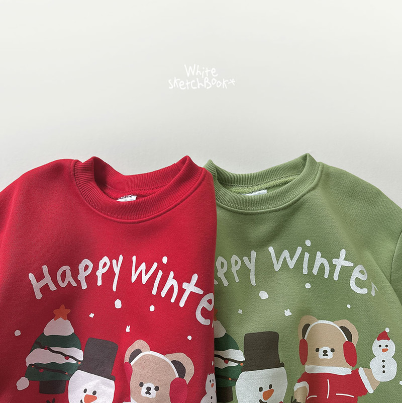 Snow Fleece Sweatshirt by Whitesketchbook for Child - view 11