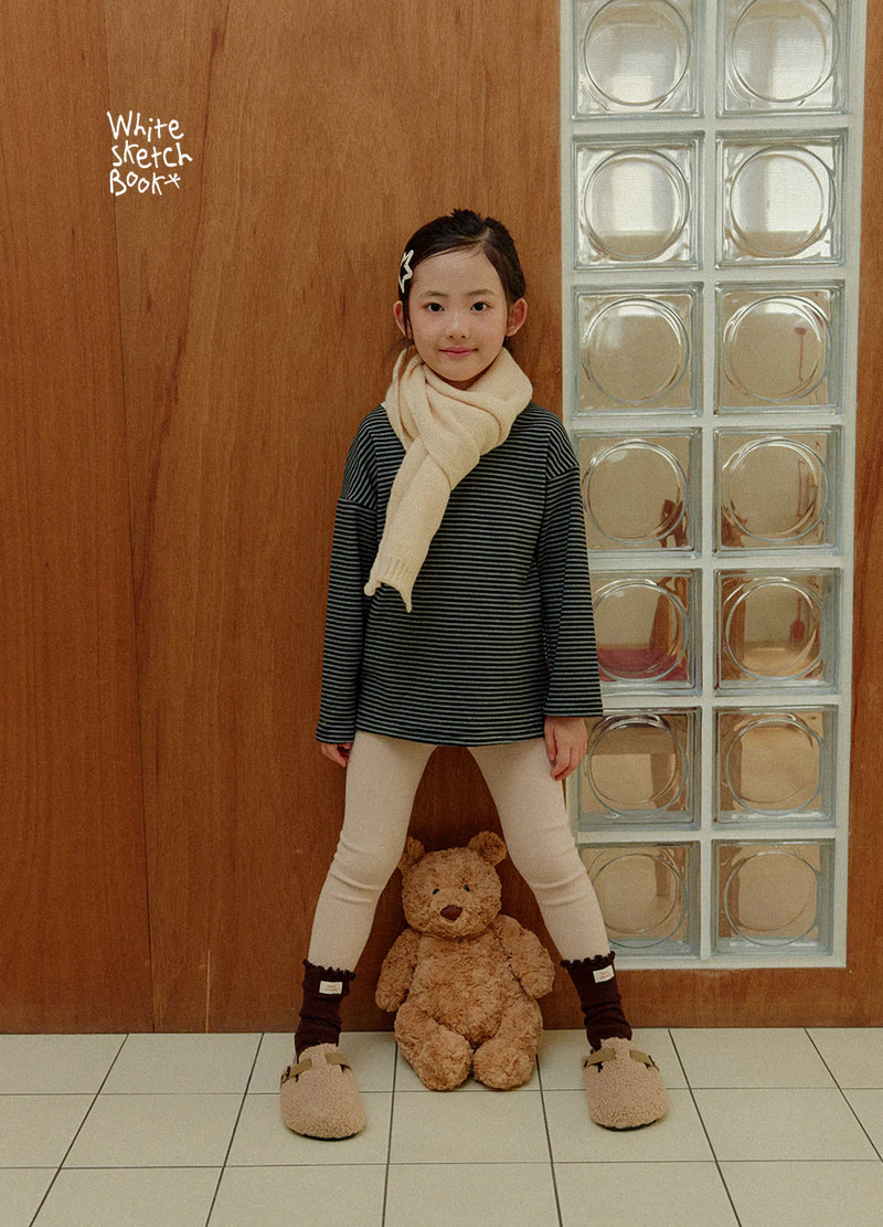 Pippi Fleece Color Block Tee by Whitesketchbook for Child - view 8