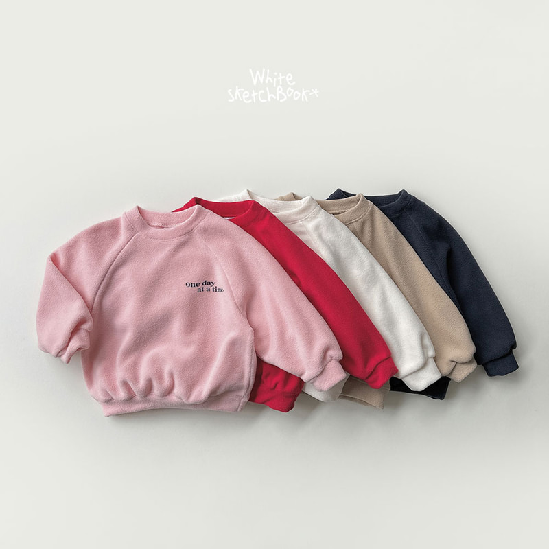 One Day Fleece Sweatshirt by Whitesketchbook for Child - view 10