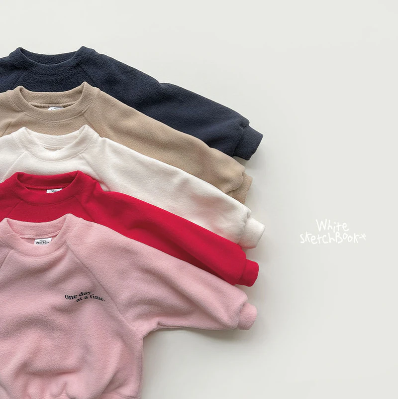 One Day Fleece Sweatshirt by Whitesketchbook for Child - view 11
