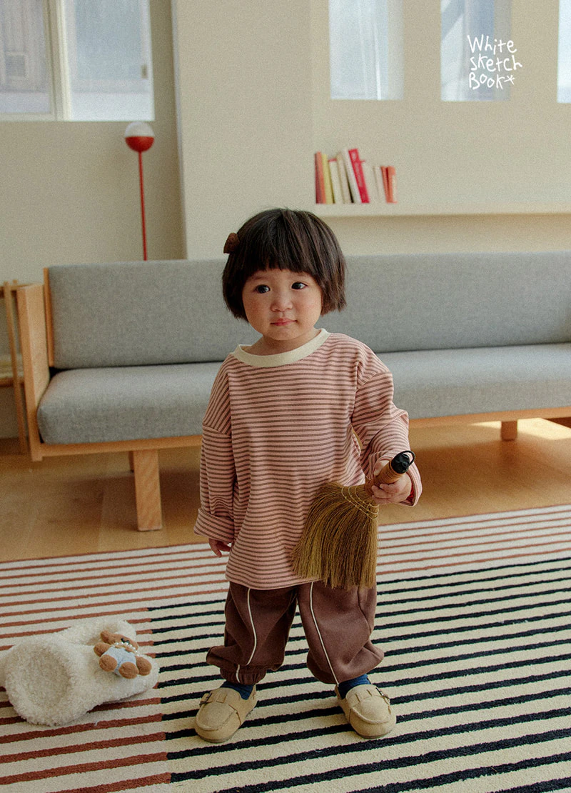 Pippi Fleece Color Block Tee by Whitesketchbook for Child - view 7