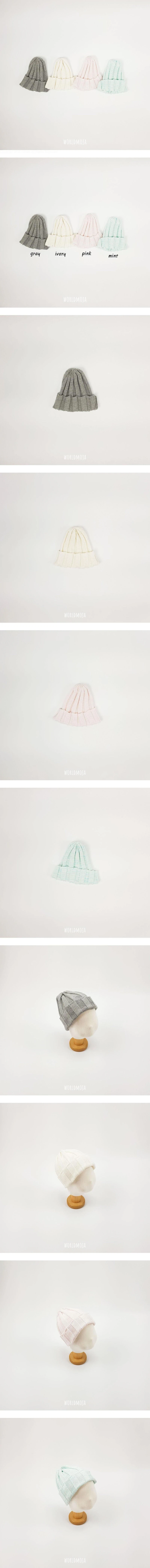 Pleats 6x3 Beanie by World Moja for Child - view 1