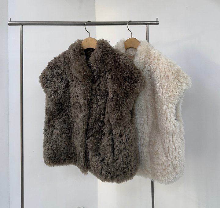 Eco Fur Vest by Yikho for Women - view 1