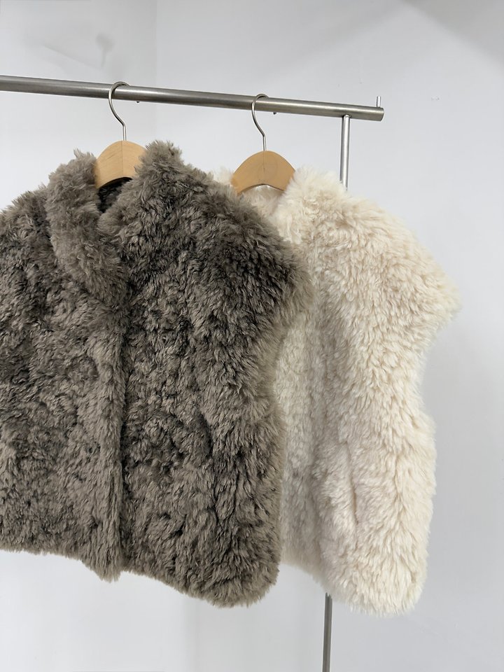 Eco Fur Vest by Yikho for Women - view 3