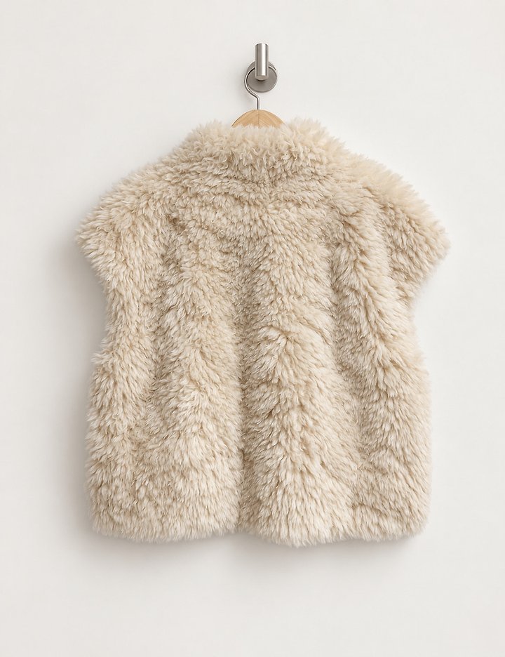 Eco Fur Vest by Yikho for Women - view 7
