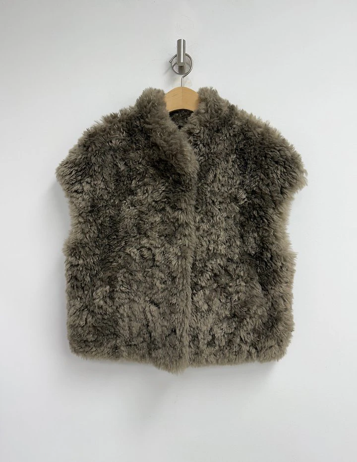 Eco Fur Vest by Yikho for Women - view 9