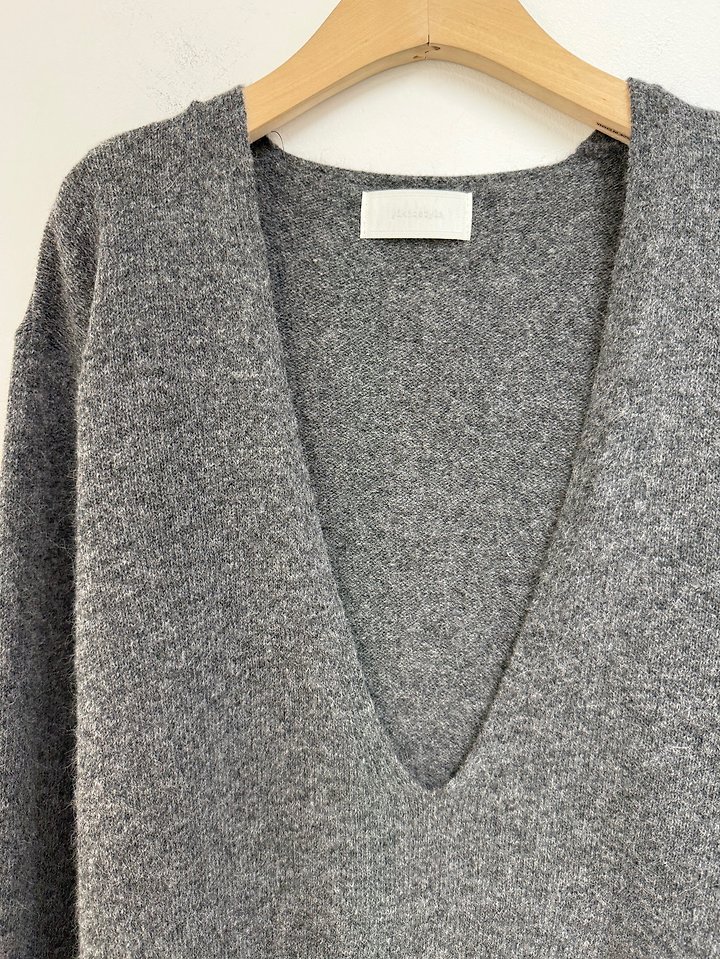 Fox V-Neck Knit by Yikho for Women - view 6