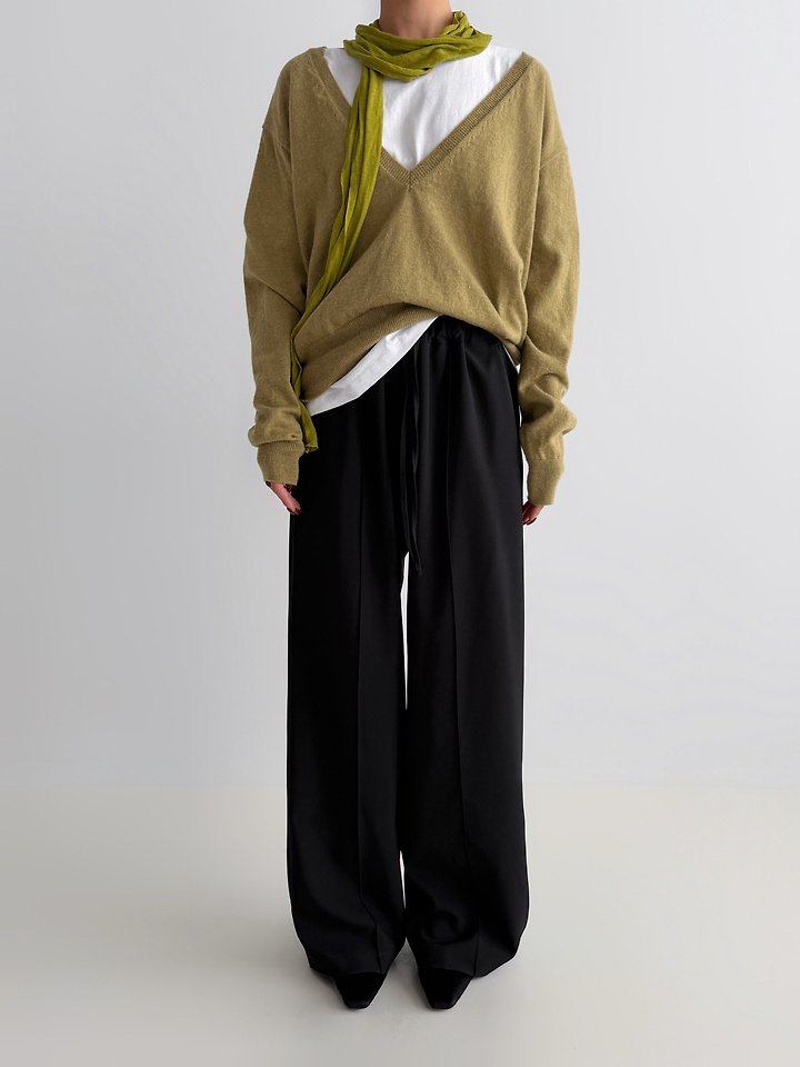 Deep V-Neck Knit by Yikho for Women - view 10