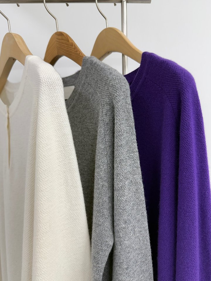 Henley Long Sleeve Knit by Yikho for Women - view 5