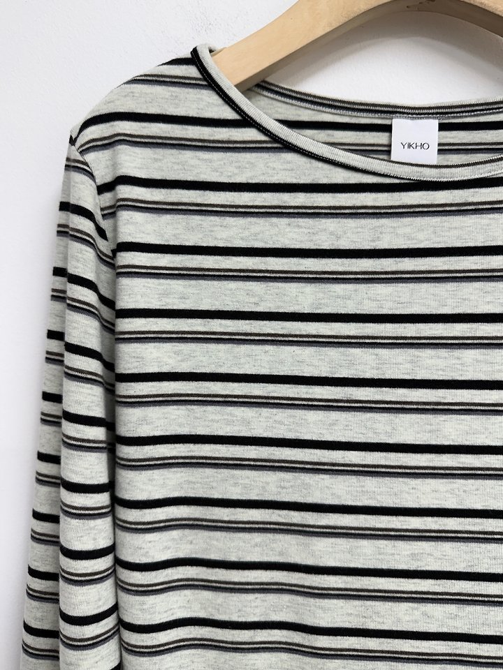 Striped Tee by Yikho for Women - view 7