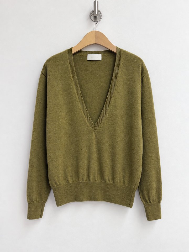 Deep V-Neck Knit by Yikho for Women - view 6