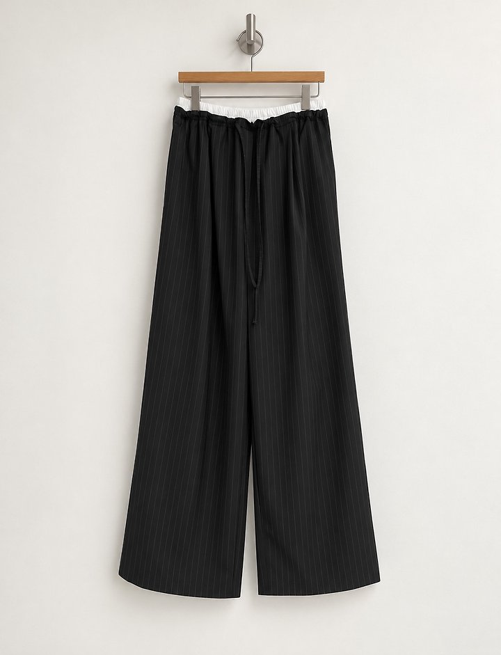 Colorblock Striped Pants by Yikho for Women - view 8