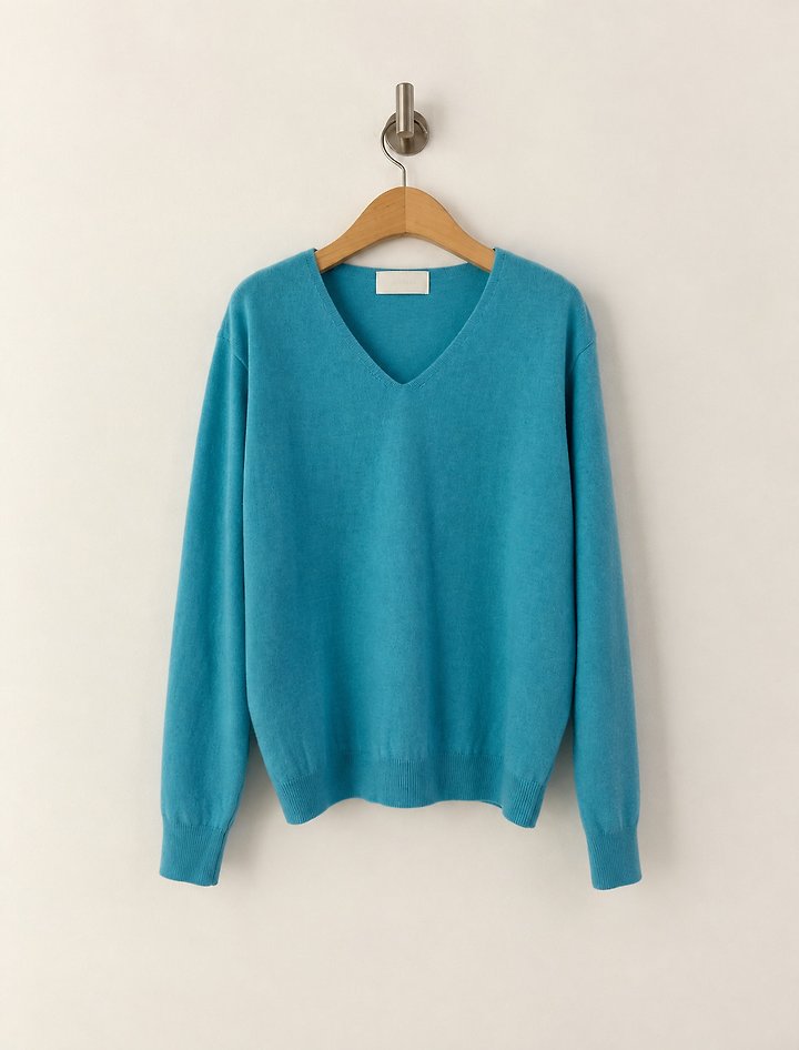 Cashmere V-Neck Knit by Yikho for Women - view 7