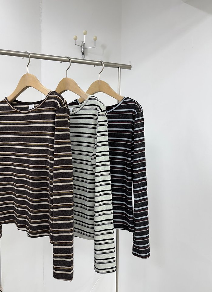 Striped Tee by Yikho for Women - view 4