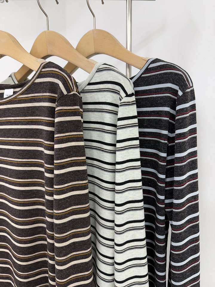 Striped Tee by Yikho for Women - view 5