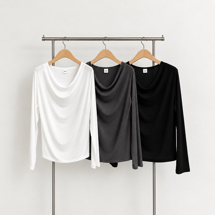 Cowl Tee by Yikho for Women - view 1