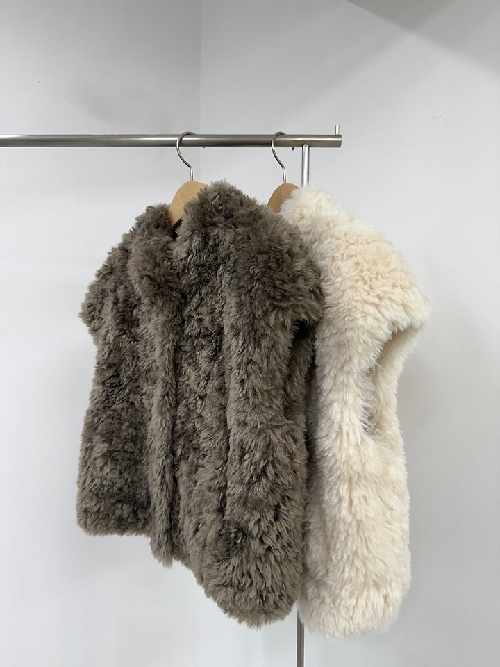 Eco Fur Vest by Yikho for Women - view 2