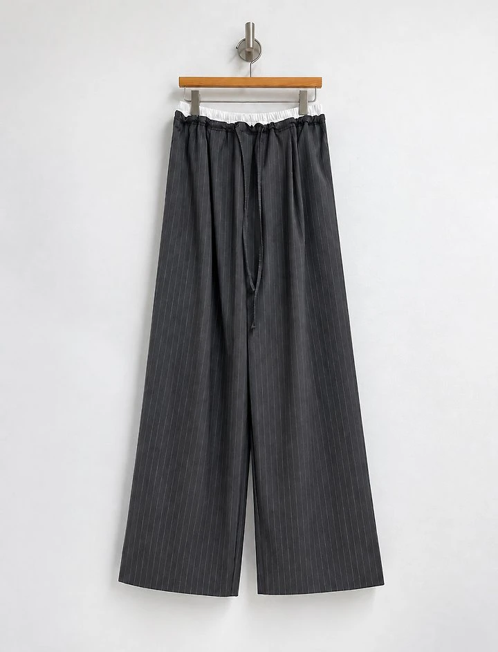 Colorblock Striped Pants by Yikho for Women - view 7