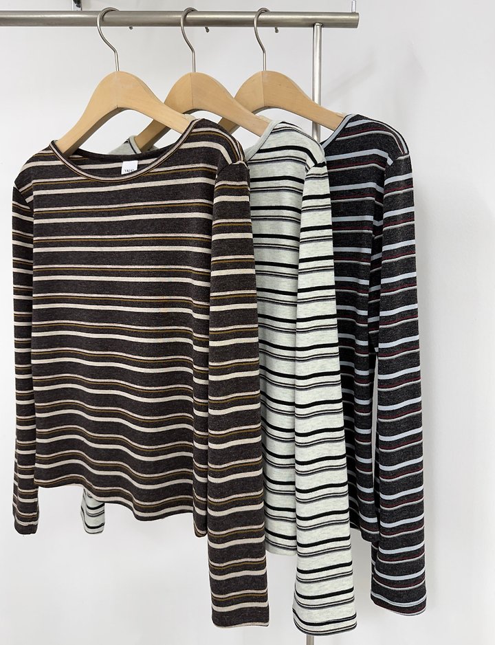 Striped Tee by Yikho for Women - view 3