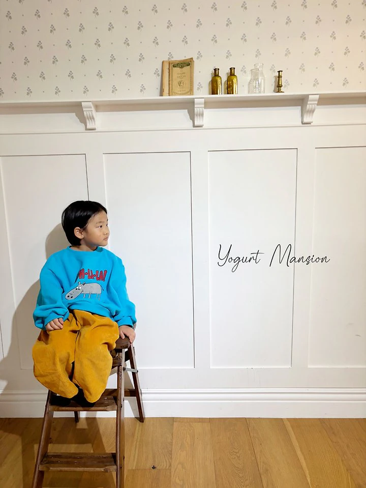 Hippo Sweatshirt by Yogurt Mansion for Child - view 9