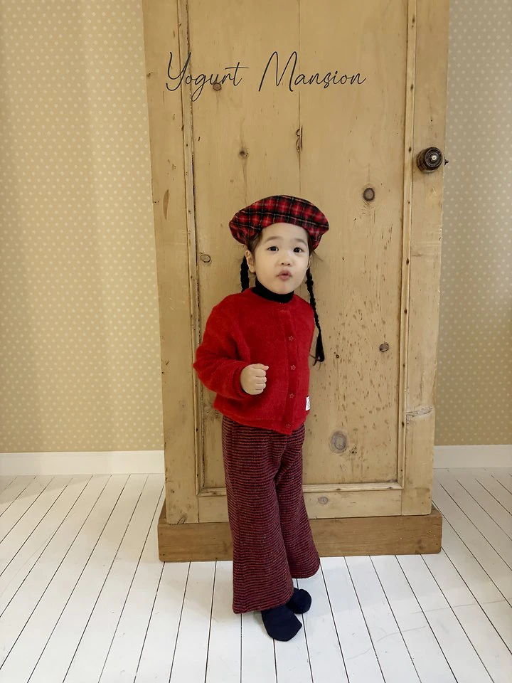 Check Pompom Hat by Yogurt Mansion for Child - view 7