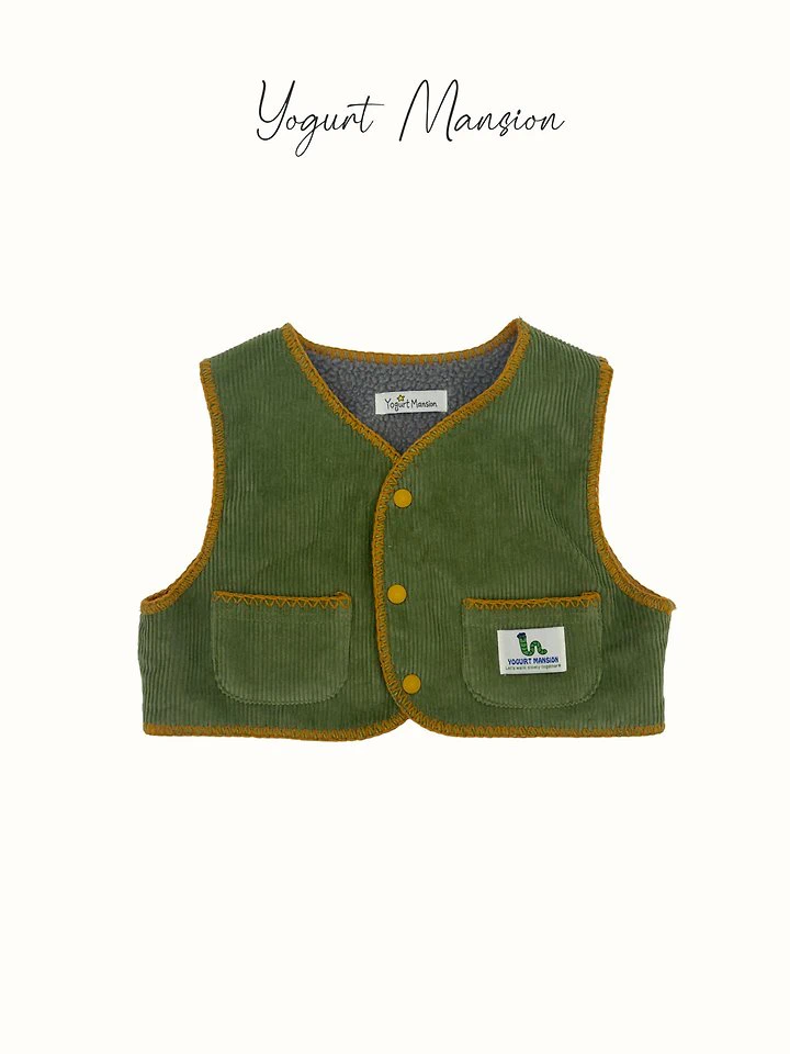 Mellow Reversible Vest by Yogurt Mansion for Child - view 11