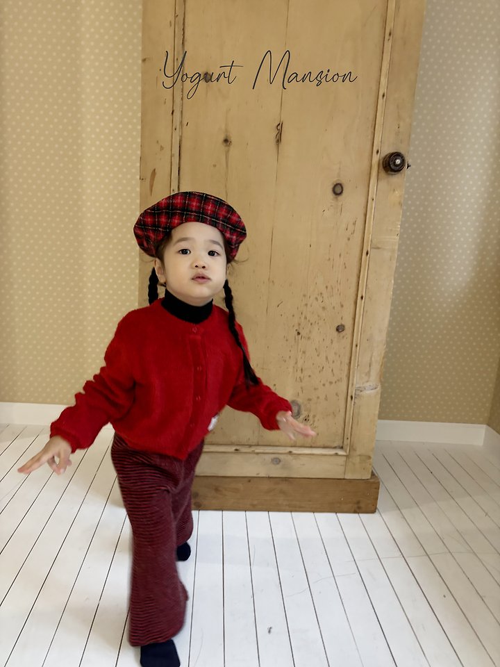 Check Pompom Hat by Yogurt Mansion for Child - view 9