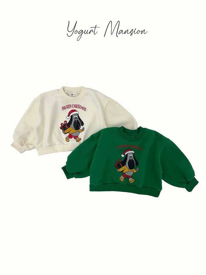 Puppy Santa Tee by Yogurt Mansion for Child - view 1