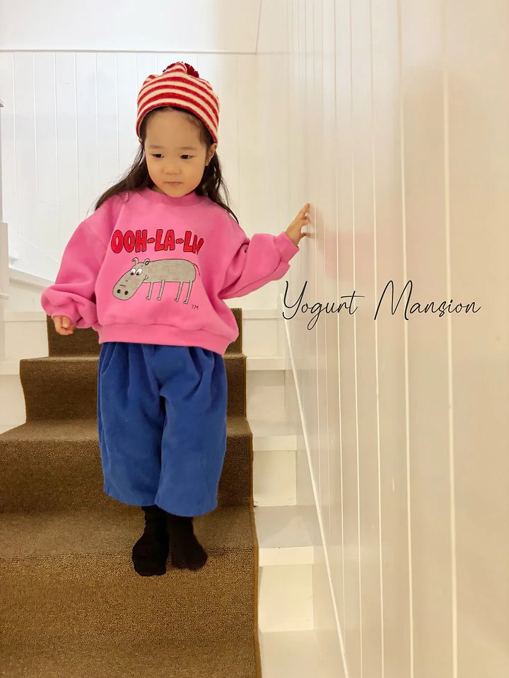 Hippo Sweatshirt by Yogurt Mansion for Child - view 8