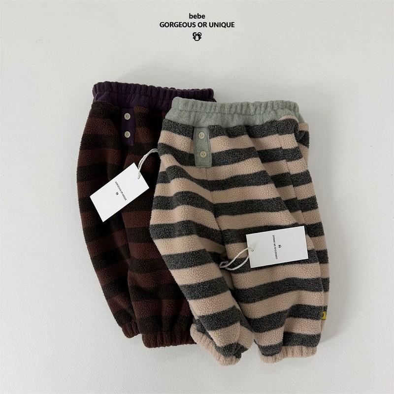 Bebe Town Striped Pants by Go;u for Baby - view 1
